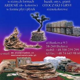 Kamień ogrodowy, otoczaki, grysy